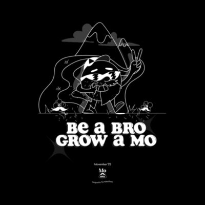 Movember 2022 - Mo Bro Tee Heavyweight Design